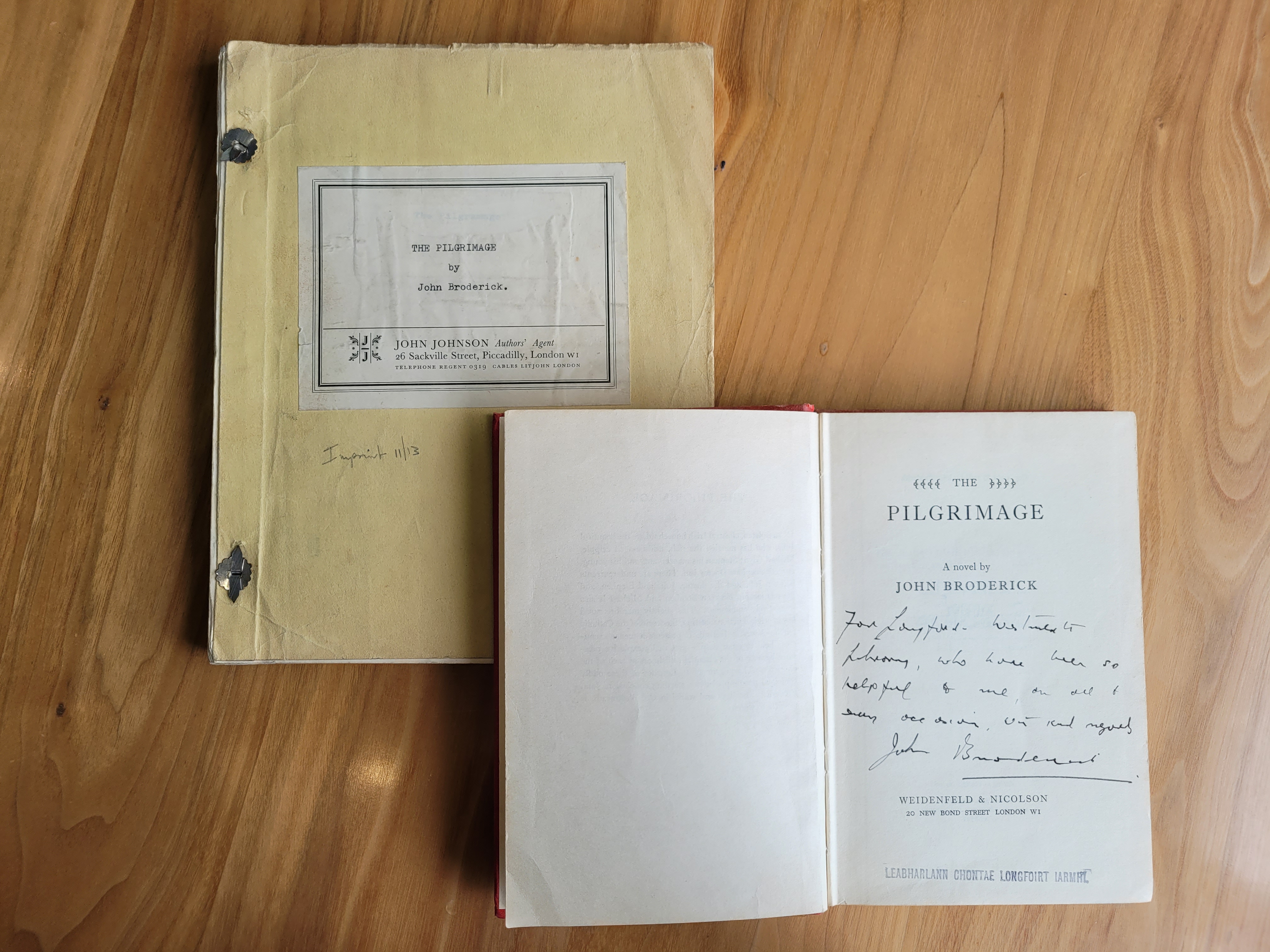 John Broderick Collection – Westmeath Libraries’